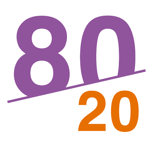 The 80/20 rule in project & resource planning