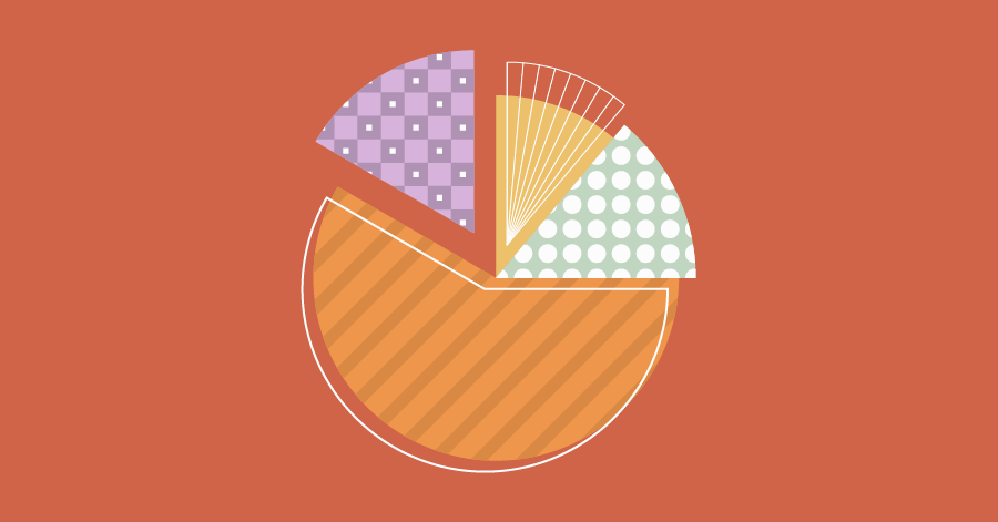 Illustration of a pie chart