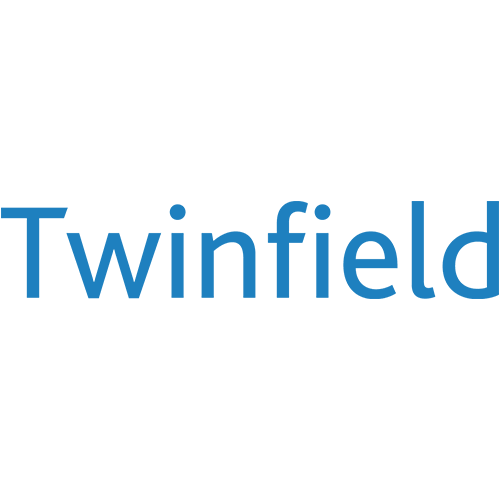 The logo of the company Twinfield