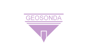 The purple logo of Geosonda