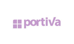 The logo of IT company Portiva