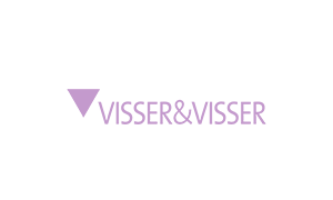 The purple logo of Visser and Visser consultants
