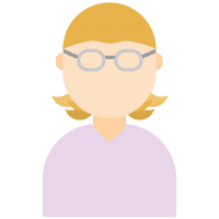 An illustration of a project manager character