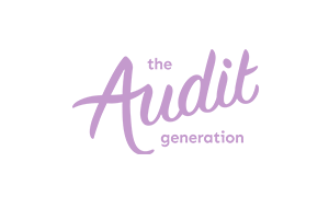 logo the audit generation colored